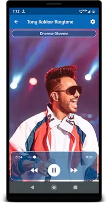 Tony Kakkar Ringtone android App screenshot 4